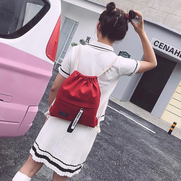 Handbags - Drawstring bag fashion